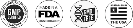 Nerve Alive quality badges showing ships in 24h and manufactured in a USA GMP certified facility.